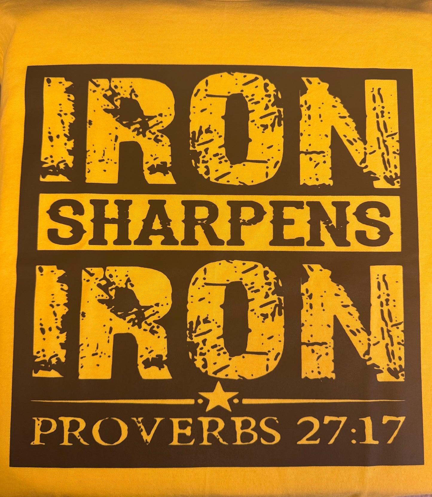 Iron Sharpens Iron T-Shirt